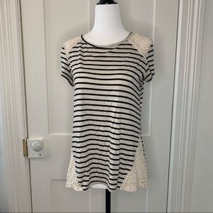 Striped Lace Shirt
